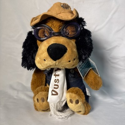 BORN Aviation Dusty the Farmer Plush Stuffed Animal with Aviator Goggles