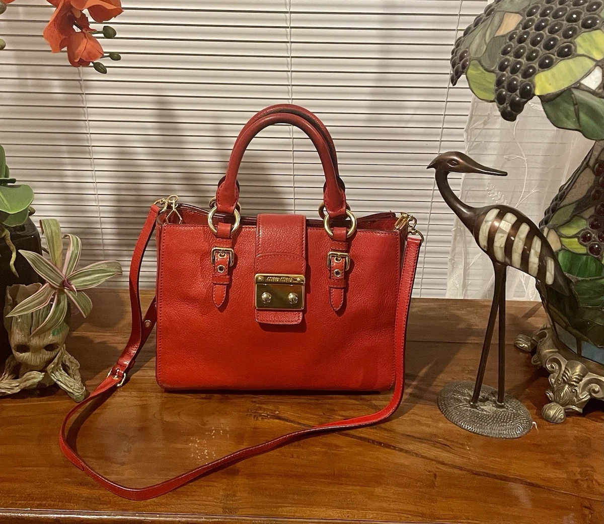 【大幅値下げ】MIU MIU nylon zip hand bag Miu Miu Zip Satchel/Top Handle Bag Handbags & Bags for Women for