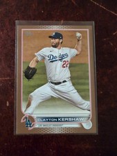 2022 Topps Series 1 Clayton Kershaw #41 /2022 Gold