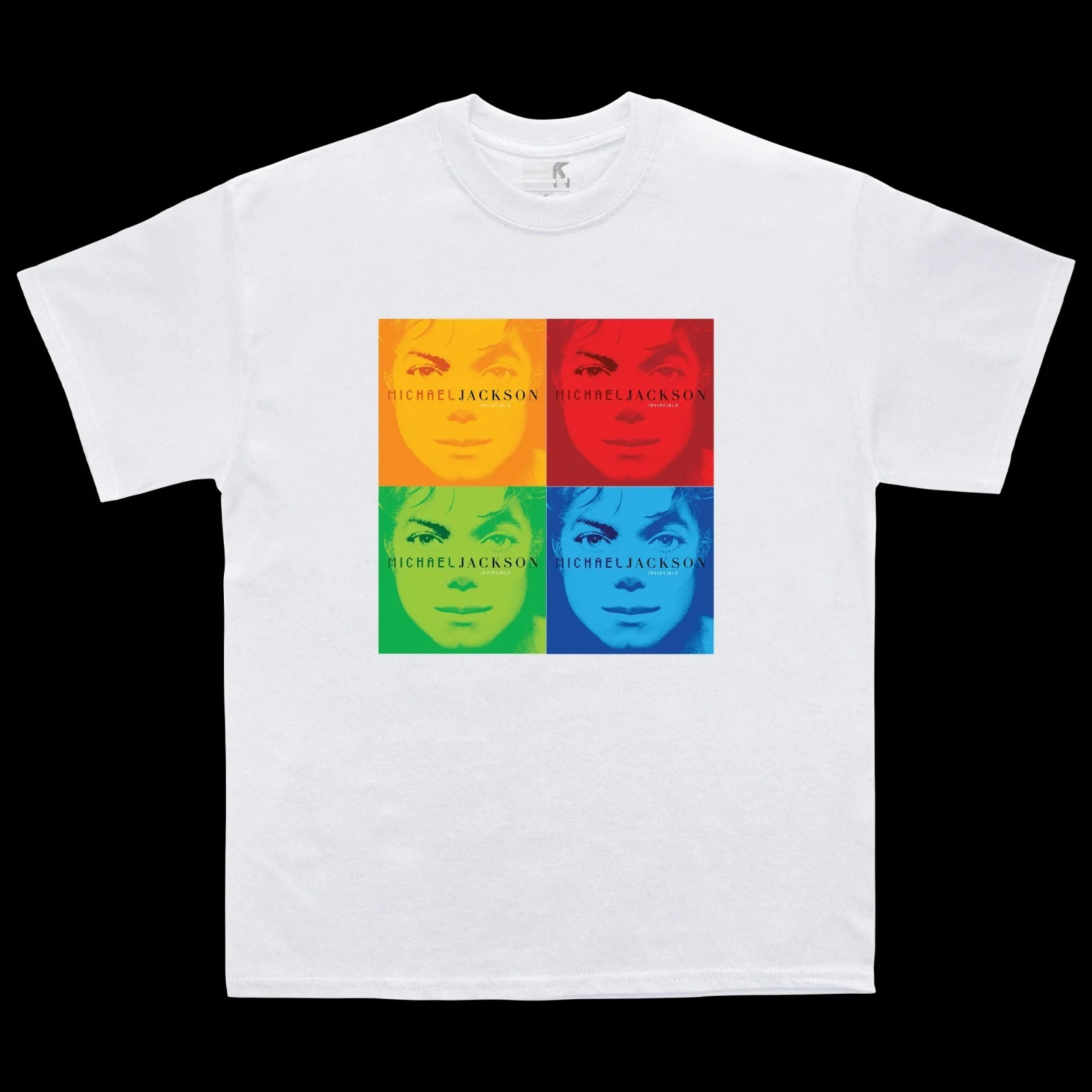 Michael Jackson Cotton T-Shirt Graphic Print Unisex MJ Bad Cotton Tee Unisex