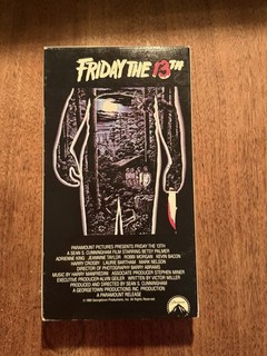 Friday the 13th (VHS 1980)