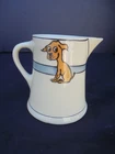 Roseville 1910 Juvenile Creamware Art Pottery Dog Ceramic Creamer Excellent