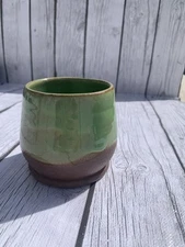 Handmade Ceramic Candle Holder/cup