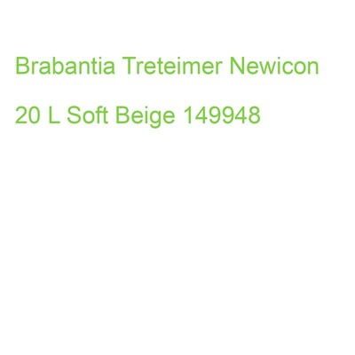 Brabantia Treteimer Newicon 20 L Soft Beige 149948 (8710755149948)
