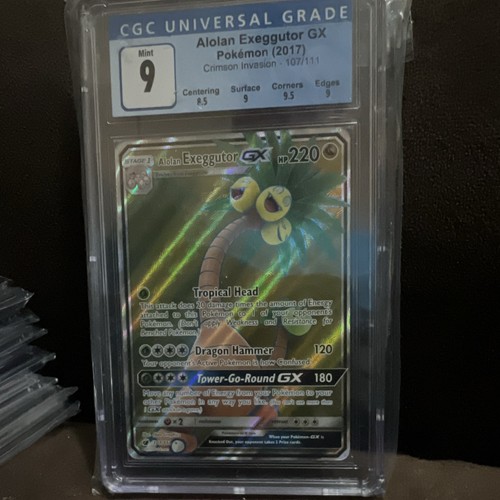 Alolan Exeggutor-GX graded CGC 9 for sale on eBay