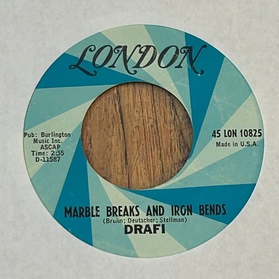 Drafi Deutscher   Marble Breaks London 45 RPM Pop Rock Single 1965