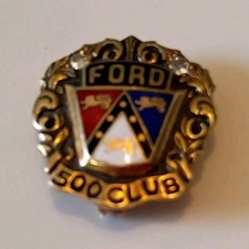 Ford 500 Club Collectible Automotive Vehicle Pin Badge