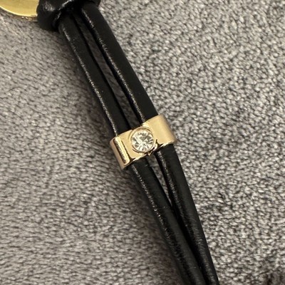 Michael Kors Gold and Black Logo Bracelet s-l400.jpg main image 4