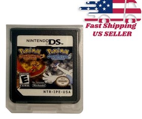 HeartGold & SoulSilver DS NDS Game US Version 2-in-1 Bundle