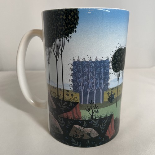 Walt Disney Family Museum Eyvind Earle Concept Painting 1950 Disney Castle Mug - Picture 2 of 6