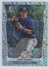 2014 Bowman Draft Top Prospects Chrome Shimmer Refractor 6/15 Jose Peraza 0b0