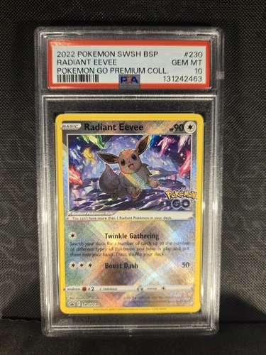 PSA 10 Radiant Eevee SWSH230 Black Star Promo Pokemon ✨️ GEM MINT
