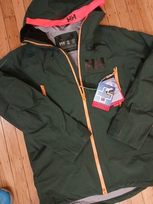 Men's HELLY HANSEN Sogn Shell 2.0 Ski Shell Jacket darkest spruce 