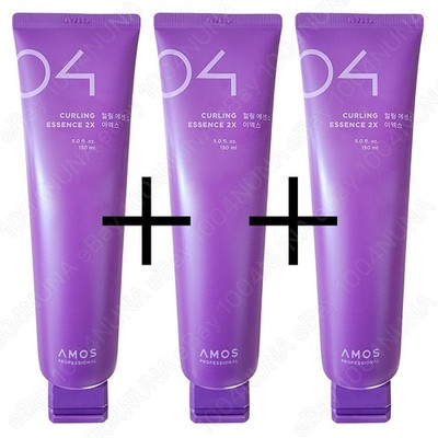 AMOS Extend Wave Curling Essence 2X x3 Koreanische Haarpflege Behandlung Schö...