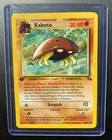 Pokémon TCG 1st Edition Kabuto Fossil 50/62 Regular 1999-2000 Wizards Base Set