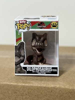Funko Bitty Pop Jurassic Park Dilophosaurus Fossil Mini Micro Figure New