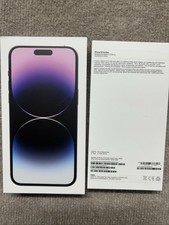 IPhone 14 Pro Max Deep Purple Box ONLY