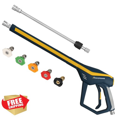 #ad Sooprinse Power Washer Gun 42 Inch 4000 PSI $40.99