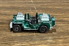 Hot Wheels Redline Grass Hopper Jeep 1970/1971 Dark Green - Made In U.S.A.