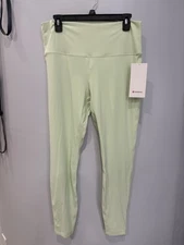 Authentic $98 Lululemon Align HR 28” Pant Size 14 In Kohlarbi Green New