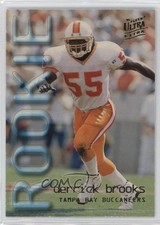 1995 Fleer Ultra Rookie Derrick Brooks #470 HOF 00jz