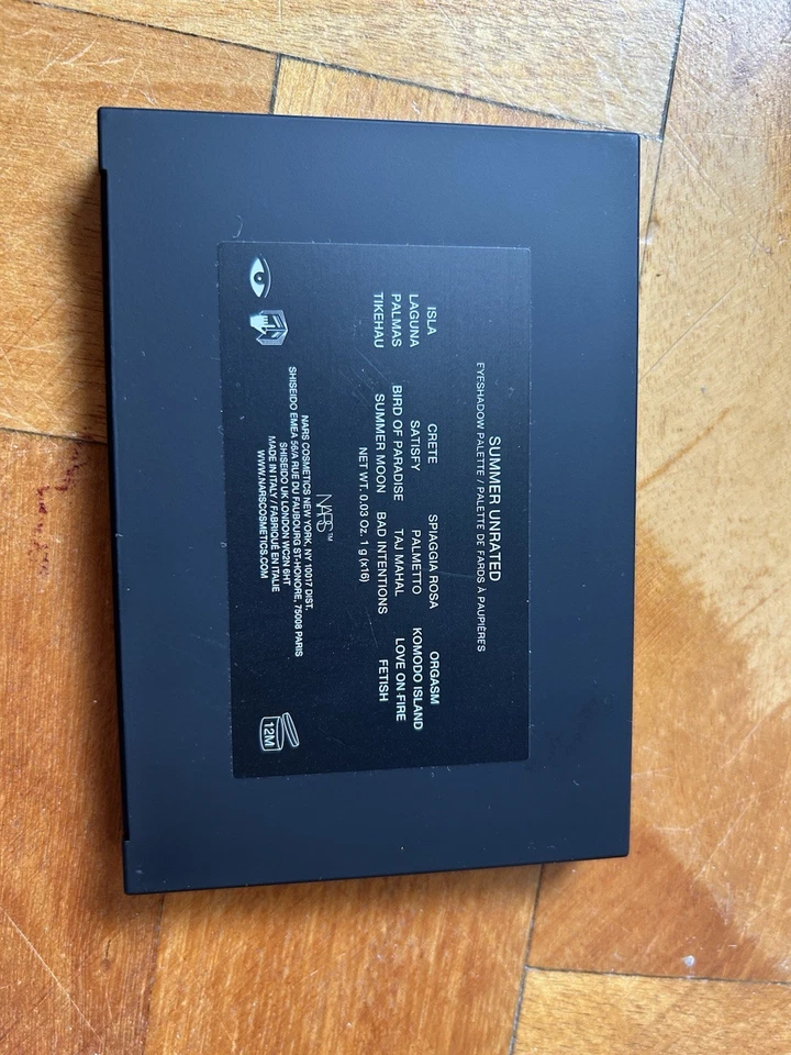 NARS Summer Unrated Eyeshadow Palette (1g X 16), New, Boxed - Image 3 of 4