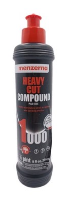 Menzerna Heavy Cut Compound 1000 Abrasive Polish Scratch Swirl Remover 8oz