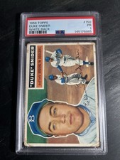 1956 Topps #150 Duke Snider White Back PSA 1 Brooklyn Dodgers HOF