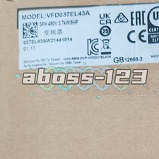 Delta VFD037EL43A Frequency Converter 1pcs New In Box