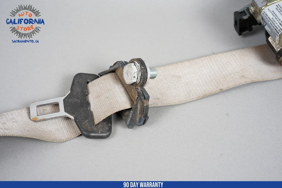 Cinto de segurança 98-03 Mercedes W208 CLK430 CLK55 dianteiro esquerdo do lado do motorista fabricante de equipamento original - Imagem 3 de 4