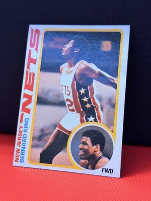 Bernard King #75 - 1978-79 Topps - (RC) Nets - VG *See Listing Photos+Video*