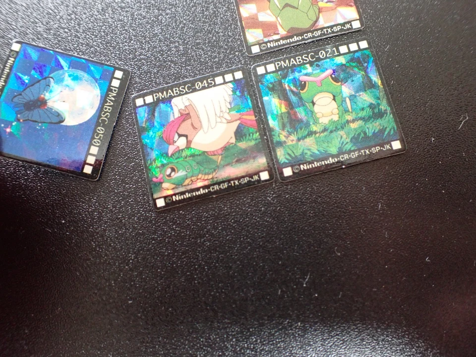 Pokemon GB Pocket Mini Card Prism Holo x4 Butterfree Evolutions etc #5336 - Image 3 of 4