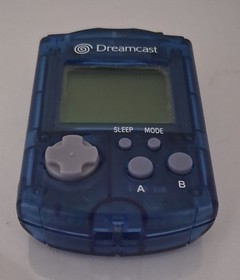 SEGA Dreamcast VMU Memory Card Blue HKT-7000 for Sega Dreamcast Tested Working