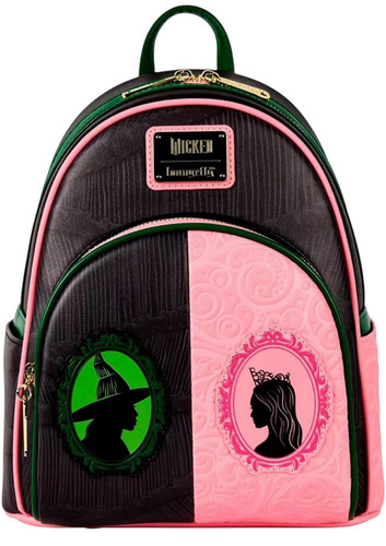 ¡¡NUEVO EN MANO!! Mini mochila Loungefly Wicked Glinda and Elphaba nueva con etiquetas - Imagen 1 de 7