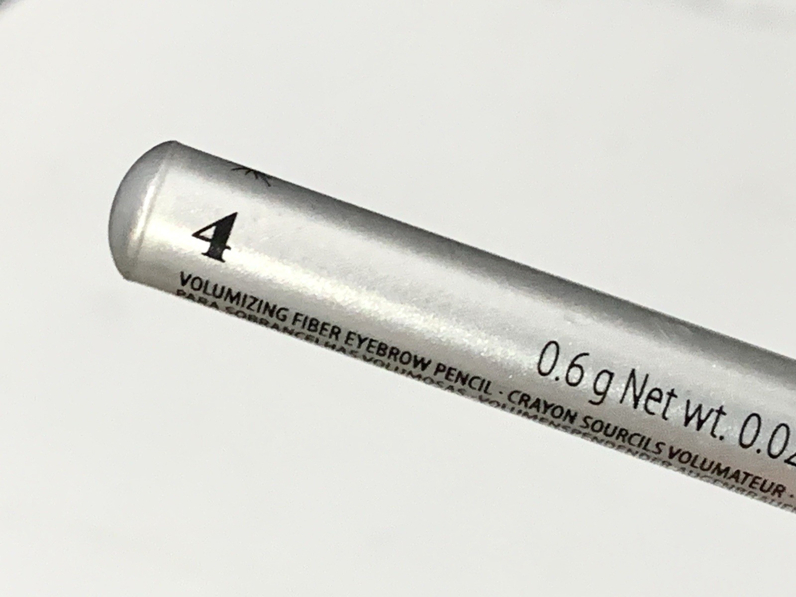 Travel size Benefit Gimme Brow +Volumizing Brow Pencil - 4 Warm Deep Brown