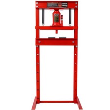 20 Ton Hydraulic Shop Press 44000 Lbs Capacity Steel Frame Red 20 Ton Hydraulic Shop Press 44000 Lbs Capacity Steel Frame Red