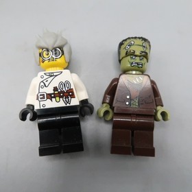 LEGO Frankenstein & Scientist Minifigure Monster Fighters 9466 w/accessories