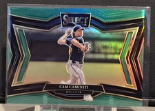 2025 Panini Select Cam Caminiti Diamond Level 4/5 Green Prizm Braves