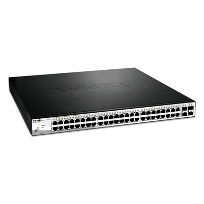 D-Link DGS-1210-52MP Managed L2 Gigabit Ethernet 10/100/1000 Power over Ethernet
