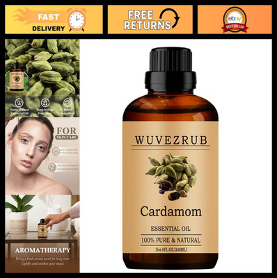 Pure Cardamom Essential Oil 240ML - Aromatherapy Diffuser Oil, 8 Fl Oz, Natural