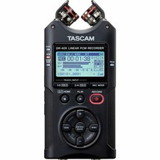 Tascam DR-40X Handheld 4-Track Audio Recorder & USB Audio Interface