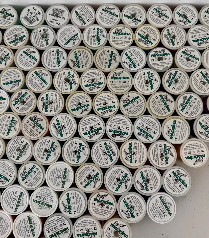 Madeira Thread 150+ Spools of Madeira Embroidery Thread Germany - Image 4 of 4