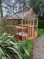 Cedar Sunray Greenhouses - Garden Greenhouse - Western Red Cedar Greenhouse