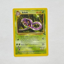 Pokemon Arbok 31/62 Jungle Uncommon Card