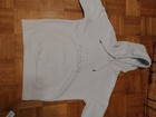 Reebok Women's Fleece Hoodie Light Blue Embroidered Logo - W/ Waist Cuff — photo 1