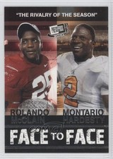 2010 Press Pass Portrait Edition Face to Rolando McClain Montario Hardesty 0q4