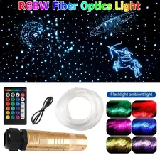 500PC CAR HOME HEADLINER STAR LIGHT KIT ROOF STARRY CEILING LIGHTS FIBER OPTIC-