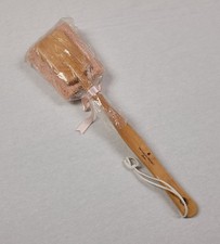 Victoria's Secret Long-handled Natural Loofah Back Scrubber New Old Stock