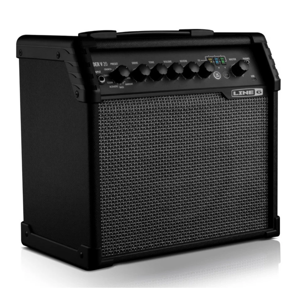 Line 6 Spider V 20 MKII Combo Electric Guitar Amplifier, 20-Watts - Image 3 of 3