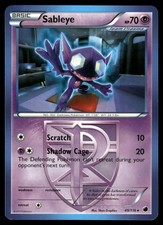 Sableye 49/116 Rare Plasma Freeze Pokemon Lightly Played on eBay